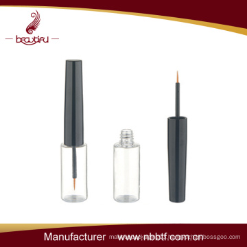 customized cosmetic eyeliner tube silver slim eyeliner tube